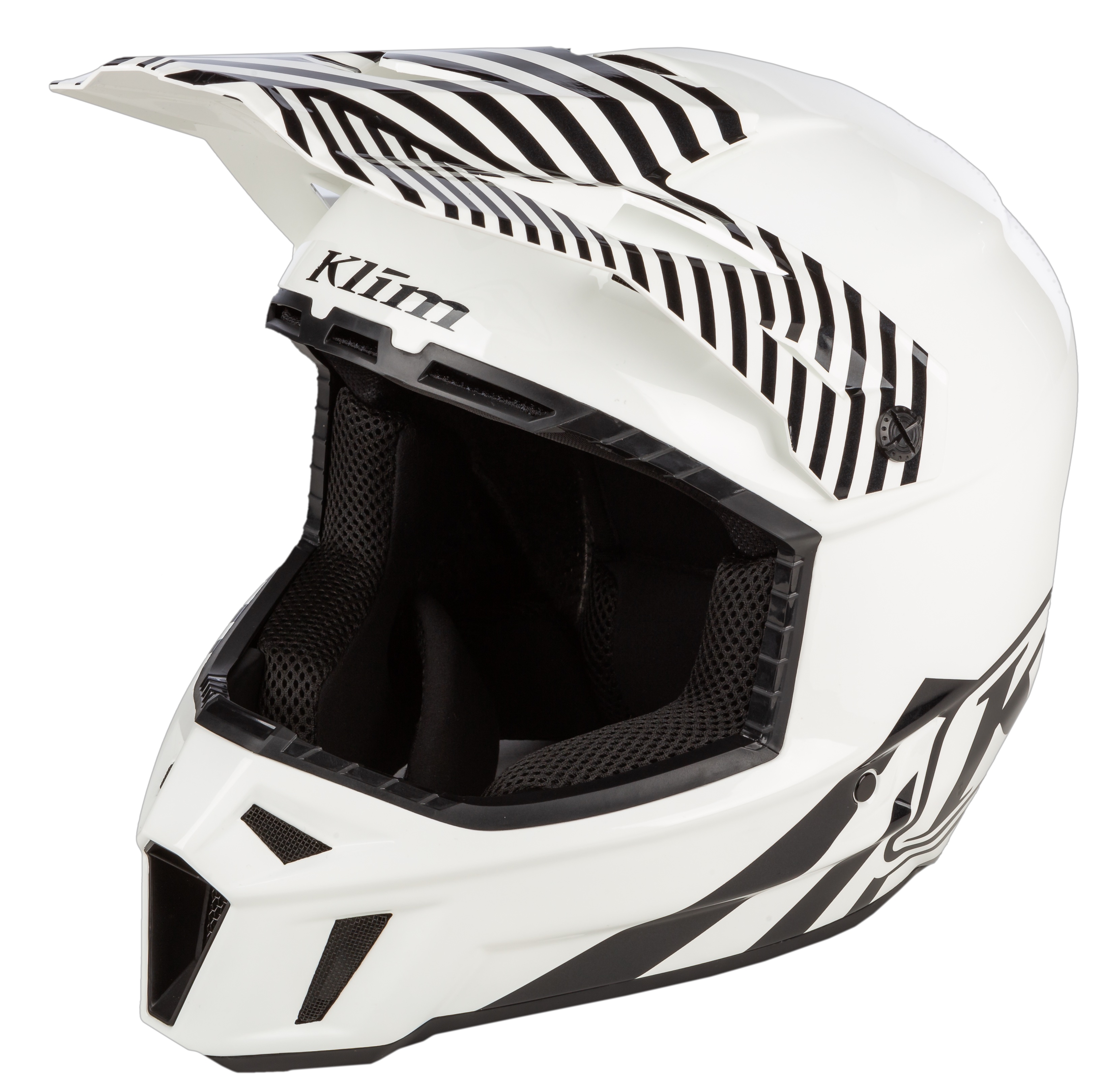 Main image of Klim F3 Carbon Off-Road Helmet ECE (Illusion Black - White)